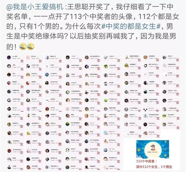 王思聰抽獎(jiǎng)引發(fā)微博危機(jī)公關(guān)，你可能已經(jīng)被判定成機(jī)器人