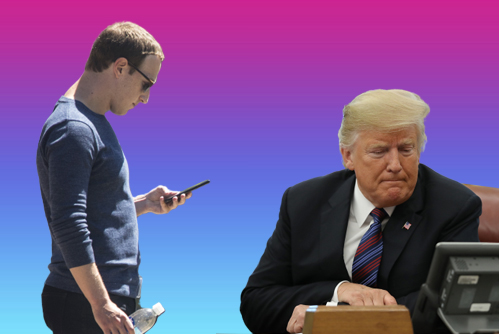 BuzzFeed報(bào)道稱，在特朗普贏得大選之后，扎克伯格曾與特朗普通過(guò)電話。一直以來(lái)，在特朗普競(jìng)選活動(dòng)斥資數(shù)百萬(wàn)美元、利用該社交網(wǎng)絡(luò)接觸選民一事上，F(xiàn)acebook以及扎克伯格本人都保持沉默。