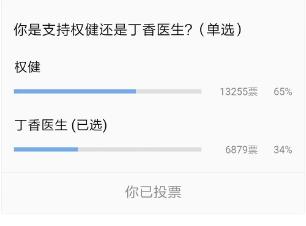 愚蠢！權(quán)健公關(guān)發(fā)起投票正名，結(jié)果被笑噴，又自刪……