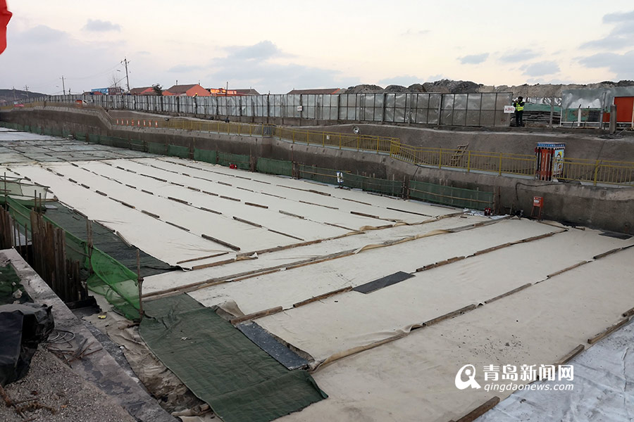 首發(fā):青島地鐵8號線傳來好消息 大洋站今天封頂