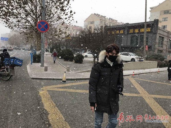 青島今天又下雪啦！最新一波雪景出爐
