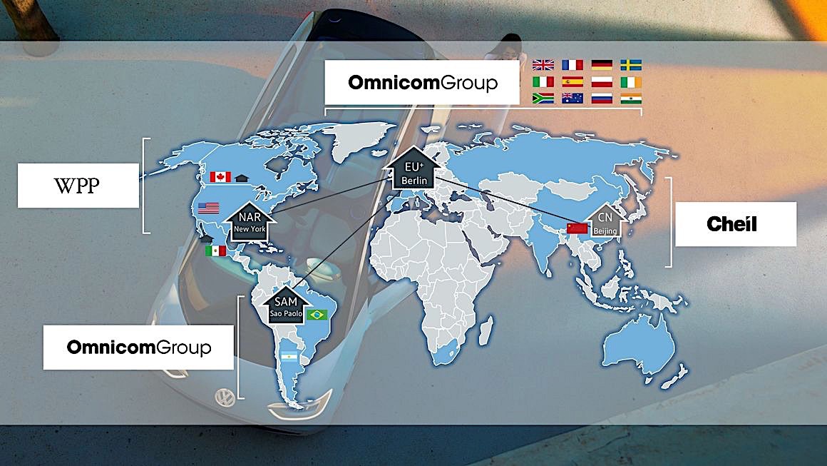 大眾品牌營(yíng)銷模式大調(diào)整 公布全球三大代理商