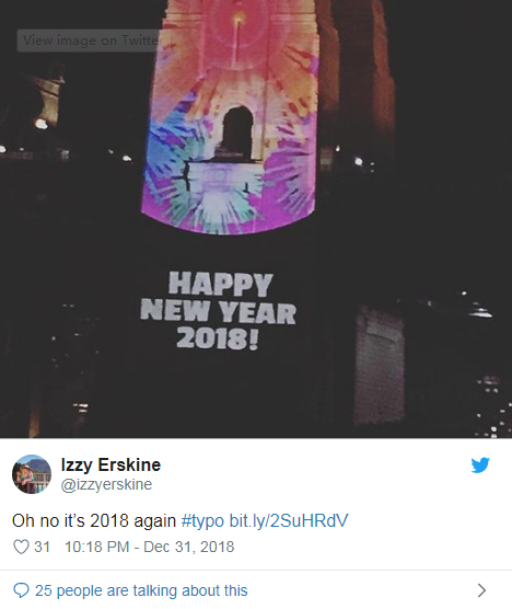 實(shí)力燒錢？悉尼跨年煙花秀耗資578萬美元 慶?！?018”【圖】