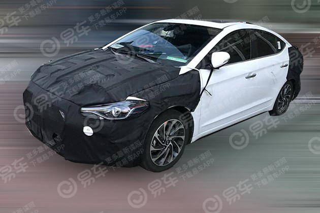 【圖文】北京現(xiàn)代領(lǐng)動(dòng)1.5L車型諜照 未來取代1.6L車型/或今年夏季上市