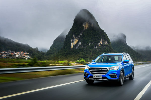 捷途X90上市 售價(jià)7.99