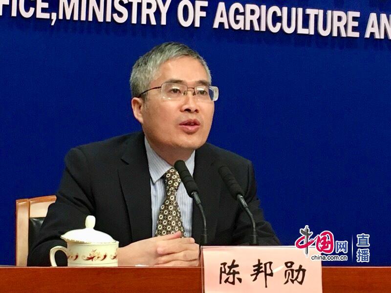 農(nóng)業(yè)農(nóng)村部市場(chǎng)與信息化司司長(zhǎng)唐珂(中國(guó)網(wǎng) 宗超 攝影)