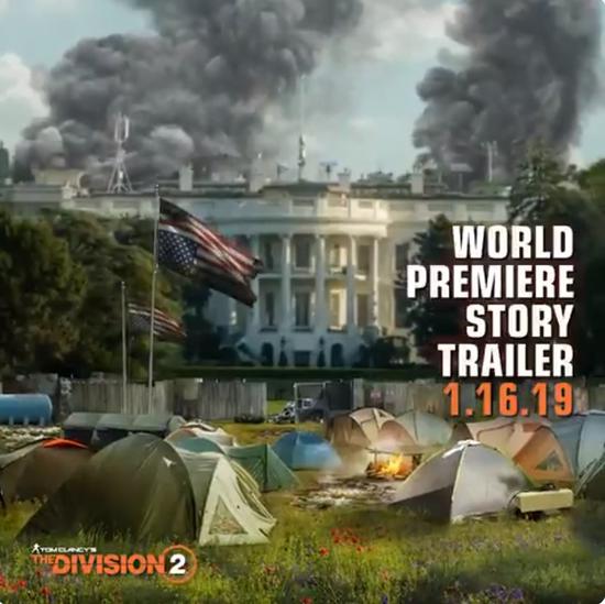 《全境封鎖2》首個(gè)故事預(yù)告明日發(fā)布 美國社會(huì)又崩潰