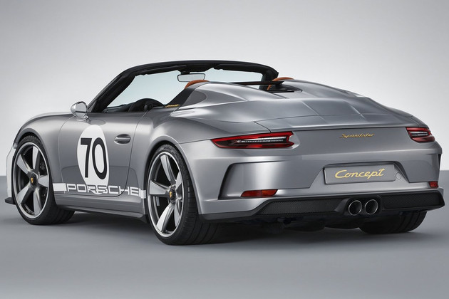 【圖文】古稀之年的生日禮物 保時(shí)捷911 Speedster官圖發(fā)布