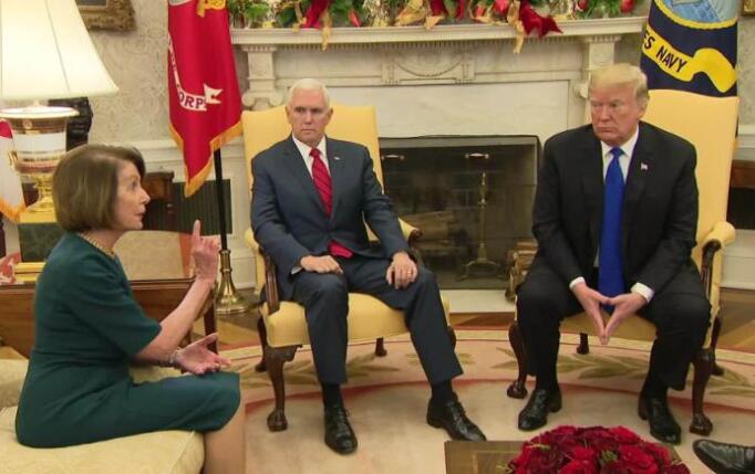 佩洛西：別想在眾院發(fā)表國情咨文 特朗普：走著瞧！