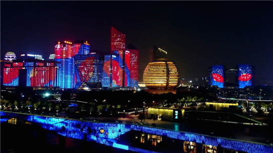 這個春節(jié)，世界見證了更好的杭州 大年初三，杭州這幕驚艷燈光秀，火了！