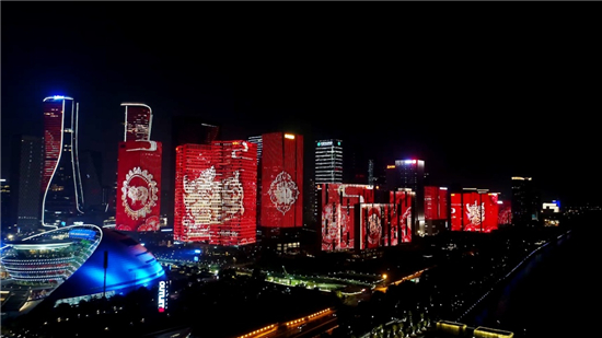 這個春節(jié)，世界見證了更好的杭州 大年初三，杭州這幕驚艷燈光秀，火了！